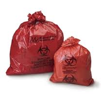 IW3037 30X37 1.3 MIL 100/CS RED INFECTIOUS WASTE BAG