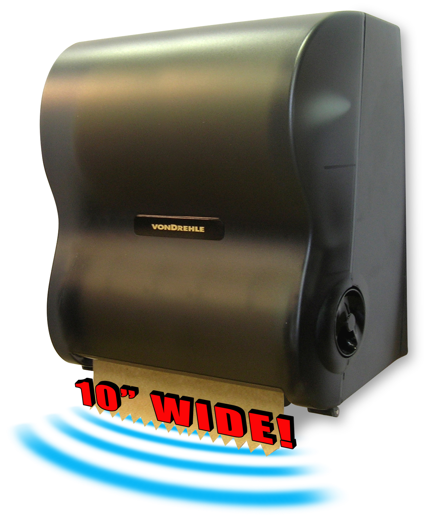 10&quot; Electronic roll towel dispenser uses 810B/N, 816