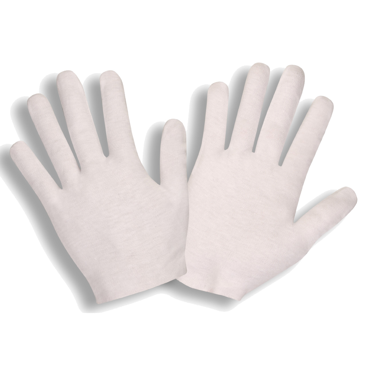Inspector Glove, Medium, 100%
cotton lisle, lightweight,
unhemmed, reversible, 100/Case