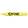 Desk Style Highlighter,
Chisel Tip, Fluorescent
Yellow Ink, 12/bx