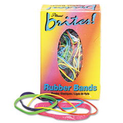 Brites Pic Pac Rubber Bands, Blue/Orange/Yellow/Lime/Purple
