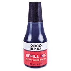 2000 PLUS Self-Inking Refill
Ink, Black, .9 oz Bottle