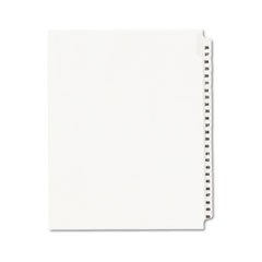 Avery-Style Legal Side Tab Divider, Title: 26-50,