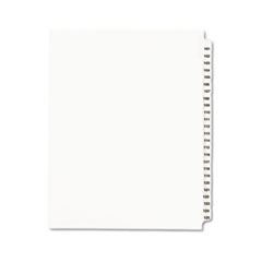 Avery-Style Legal Side Tab
Divider, Title: 101-125,
Letter, White, 1 Set