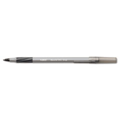 Round Stic Grip Ballpoint
Stick Pen, Black Ink, Fine,
Dozen