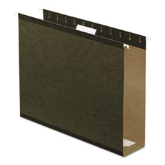 Reinforced 3&quot; Extra Capacity Hanging Folders, Letter,