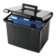 Portafile File Storage Box, Letter, Plastic, 11 x 14 x