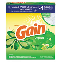Gain Powdered Laundry Detergent, Original Scent,