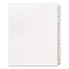 Allstate-Style Legal Side Tab
Dividers, 25-Tab, 76-100,
Letter, White, 25/Set