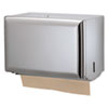 C-Fold/Multifold Towel Dispenser, Stainless Steel, 11