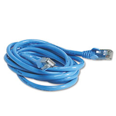 High Performance CAT6 UTP Patch Cable, 7 ft., Blue