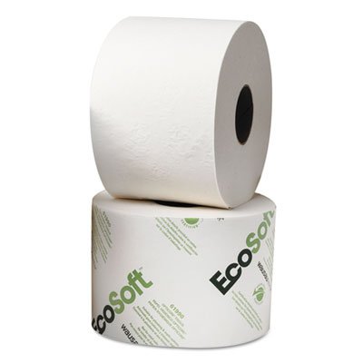 2-ply Bath Tissue with Opticore, Green Seal 3.8&quot; X