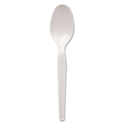 TM217 Spoon heavy-medium weight bulk dense, white