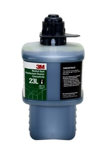 3M 23L Twist &#39;n Fill Neutral
Quat disinfectant cleaner
Concentrate (makes 120 RTU
gallons) Grey cap 6/2L/cs
Stock #70-0709-9715-3