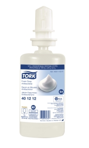 401212 Tork Premium
Antibacterial Foam Soap
1-liter 6/cs