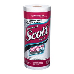 41482 Scott Kitchen Roll Towels, 11x 8 25/32, White,