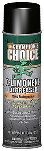 5350 D-Limonene Degreaser
12/15 oz/cs