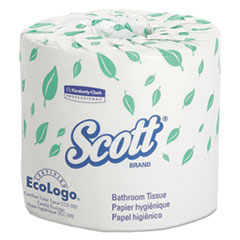 Essential Standard Roll
Bathroom Tissue, Septic Safe,
2-Ply, White, 550 Sheets/Roll,
80/Carton