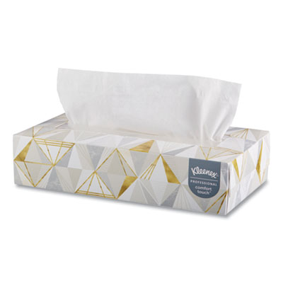 White Facial Tissue for  Business, 2-Ply, White, Pop-Up 