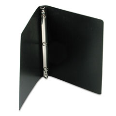 ACCOHIDE Poly Ring Binder
With 23-Pt. Cover, 1/2&quot;
Capacity, Black