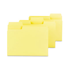 SuperTab Colored File
Folders, 1/3 Cut, Letter,
Yellow