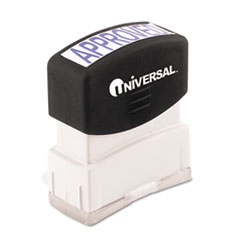 Message Stamp, APPROVED,
Pre-Inked/Re-Inkable, Blue