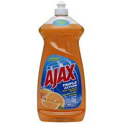 Ajax Antibacterial Orange dish detergent 6/52oz/cs
