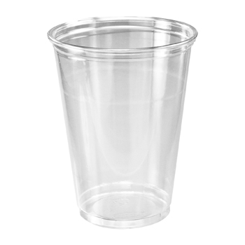 12C 12-OZ. Clear plastic cup pk 1000/cs Conex