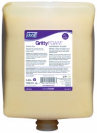 3.25L GrittyFOAM heavy duty
hand cleanser with suspended
Bio-scrubbers.  2/cs