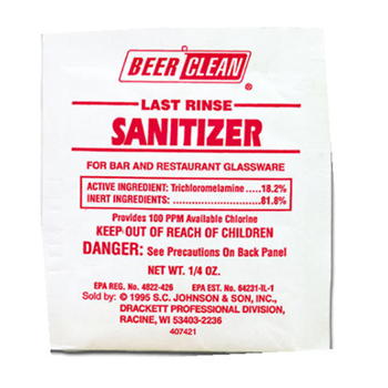Beer Clean Sanitizer Packs