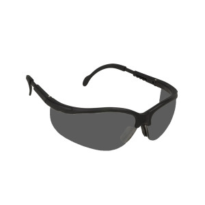 EKB20S Grey lens black frame boxer safety glasses
