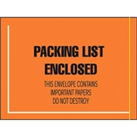 4 1/2 x 6&quot; Fluorescent Face
Military Spec. Packing List
Envelope (1000/Case)