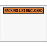 6 1/2 x 5 &quot; Panel Face
Packing List Envelope
(1000/Case)