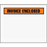 5 1/2 x 10&quot; Panel Face Invoice Enclosed Envelope