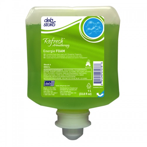 Refresh Energie FOAM, general
purpose Citrus Scent, 6/1L/cs
color-green  ENG1L