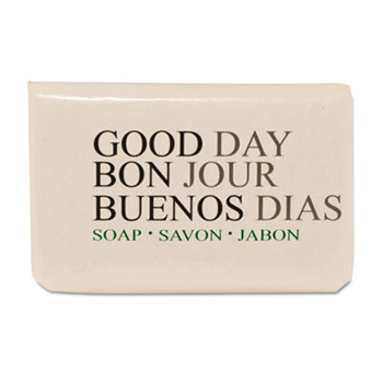 390075 Amenity Bar Soap,
Pleasant Scent, 3/4 oz, 1000 
Per Carton
