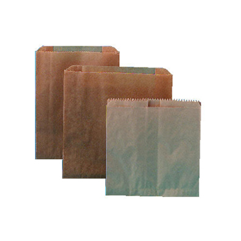 Waxed Napkin Receptacle 
Liners, 8.5&quot; x 8&quot;, Brown, 
500/Carton