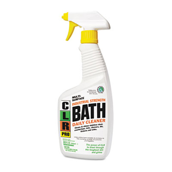 CLR PRO Bath Daily Cleaner,
multi-purpose, multi-surface
cleaner for daily use in
bathrooms and related areas.
Light lavendar scent.  6/32
oz/cs