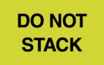 #DL2241 3 x 5&quot; Do Not Stack Label 500/rl