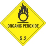 #DL5170 4 x 4&quot; Organic
Peroxide - Hazard Class 5
Label 500/rl