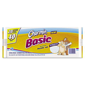Charmin Basic Big Roll 1-ply
bath tissue 20/264/cs
