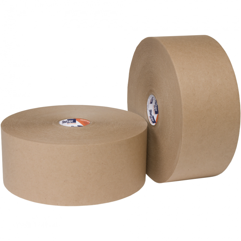 GP100 72mm x 600&#39; Natural 
Water Activated Gum Tape 10 
Rolls/Case