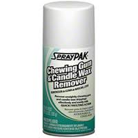 4107 Spraypak Gum &amp; Wax Remover 12/5.5 oz/cs