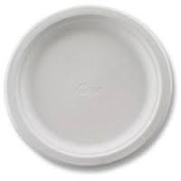 Chinet Disposable Plate, no
compartment 10 1/8 165/Pack