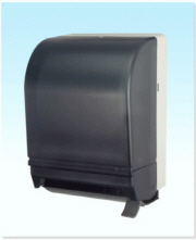 T210TS 8&quot; Roll towel
dispenser auto transfer/metal
back 1/EA TD021001