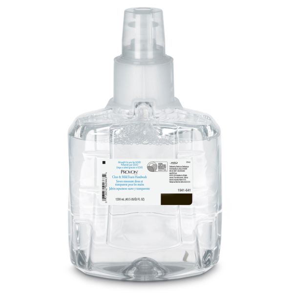 LTX-12 Provon Clear &amp; Mild 
foam hand soap 2/1200 ml