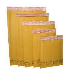 #000 - 4 x 8&quot; Kraft 
Self-Seal Bubble Mailer      
(500/Cs, 24 Cs/Skid)
4X7.375 usable space