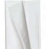 20 x 30&quot; #1 White Tissue 
Paper, 480 Sheets/Ream, 10 
Reams/Case