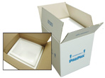 Foam Shipper w/carton
8x6x4.25
Propak #27056 120/skd