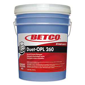 49578 Symplicity Duet OPL 260
detergent with enzymes 5
gal/pail